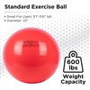 image:imageTHERABAND Standard Exercise BallRed  55cm