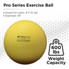 image:imageTHERABAND Standard Exercise BallYellow  18 in