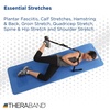 image:imageTHERABAND Stretch Strap with Loops to Increase Flexibility Dynamic Stretching Tool for Athletes Including Dancers Cheerleaders Gymnasts Runners Pilates and Yoga Elastic Stretch Out BandPortable
