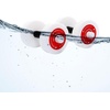 image:imageTHERABAND Water Weights Aquatic Dumbbells for Pool Fitness 2 Foam Weights with Padded Grip for Water Aerobics Therapy Workouts Pool Exercise Equipment Aqua TrainingRed  Light