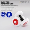 image:imageTHERABAND Water Weights Aquatic Dumbbells for Pool Fitness 2 Foam Weights with Padded Grip for Water Aerobics Therapy Workouts Pool Exercise Equipment Aqua TrainingRed  Light