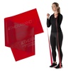 image:imageTHERABAND Professional Resistance Band Blue Level 4 Extra Heavy 5 ft  Elastic resistance band for exercise strength training stretching and physical therapy  ideal for home workoutsLevel 3  Heavy  Red