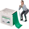 image:imageTHERABAND Resistance Band 50Yard Roll Latex Elastic Band for Exercise Stretching Physical Therapy Yoga Pilates Home Workouts CuttoLength ColorCoded LevelsGreen  Heavy