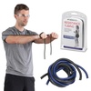 image:imageTHERABAND Resistance Tubes Band Exercise Set 5 BlueBlack  Lightweight compact durable latex For home travel gym Physical strength training rehab