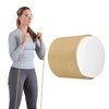 image:imageTHERABAND Resistance Tubing Exercise Band Physical Therapy 25 Yellow  Latex resistance tubing where the color marks the resistance level so you can step up as strength returnsLevel 0  Extra Light  Tan