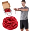 image:imageTHERABAND Resistance Tubing Red Medium Level 2 100 ft Roll LatexFree ProfessionalGrade Exercise Tube for Body amp Core Workouts CuttoLength ColorCoded Lightweight amp Versatile