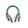 image:imageTHERABAND Resistance Tubing with Connectors for Wall Rehab amp Wellness Station Extra Heavy Level 5 Set of 2 18Inch Blue Tubing for Physical Therapy Exercise Rehab Clinics amp Pilates Latex TubesGreen  Heavy