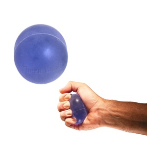 image:imageTHERABAND Hand Exerciser Ball Soft Resistance Squeeze XLarge RedBlue  Firm