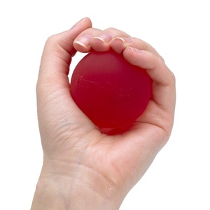 image:imageTHERABAND Hand Exerciser Stress Ball Therapy Squeeze Exercise Black  Hand exerciser for grip strengthening hand therapy and finger wrist and forearm exerciseRed  Soft