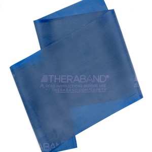 image:imageTHERABAND Resistance Band Exercise Workout Physical Therapy Silver 6 Ft  THERABAND elastic resistance band for exercise strength training physical therapy and athome workoutsBlue  Extra Heavy