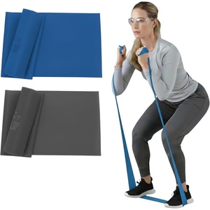 image:imageTHERABAND Resistance Bands Set Elastic Bands for Exercise amp Physical Therapy Strength Training for Upper amp Lower Body FitnessLatex