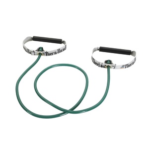 image:imageTHERABAND Resistance Tubes Exercise Band Physical Therapy 48 Yellow  Professional TheraBand elastic resistance for exercise physical therapy and athome workoutsGreen  Heavy
