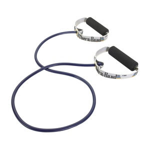 image:imageTHERABAND Resistance Tubing Physical Exercise Band Workout Black 50  Latex resistance tubing where the color marks the resistance level so you can step up as strength returnsBlue  Extra Heavy