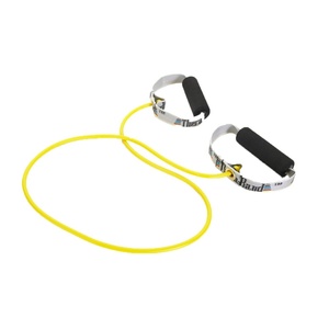 image:imageTHERABAND Resistance Tubing Physical Exercise Band Workout Black 50  Latex resistance tubing where the color marks the resistance level so you can step up as strength returnsYellow  Light  Level 2