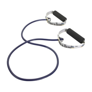 image:imageTHERABAND Resistance Tubing with Soft Handles Blue Extra Heavy Level 48 Latex Stretch Resistance Bands for Exercise Professional Workout Bands for Upper amp Lower Body ColorCoded LevelsBlue  Extra Heavy